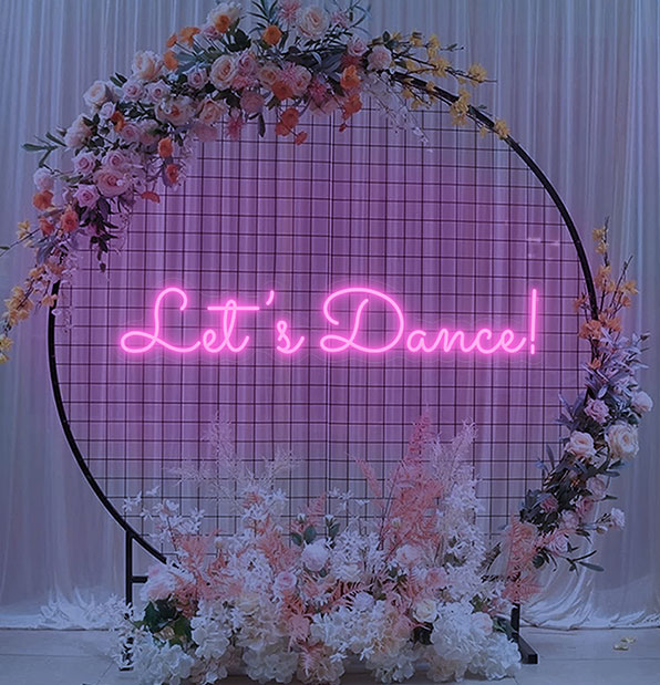 Let's Dance LED Neon Sign