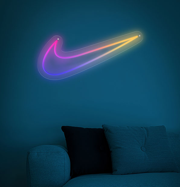 Nike Swoosh Flow-Mo Sign