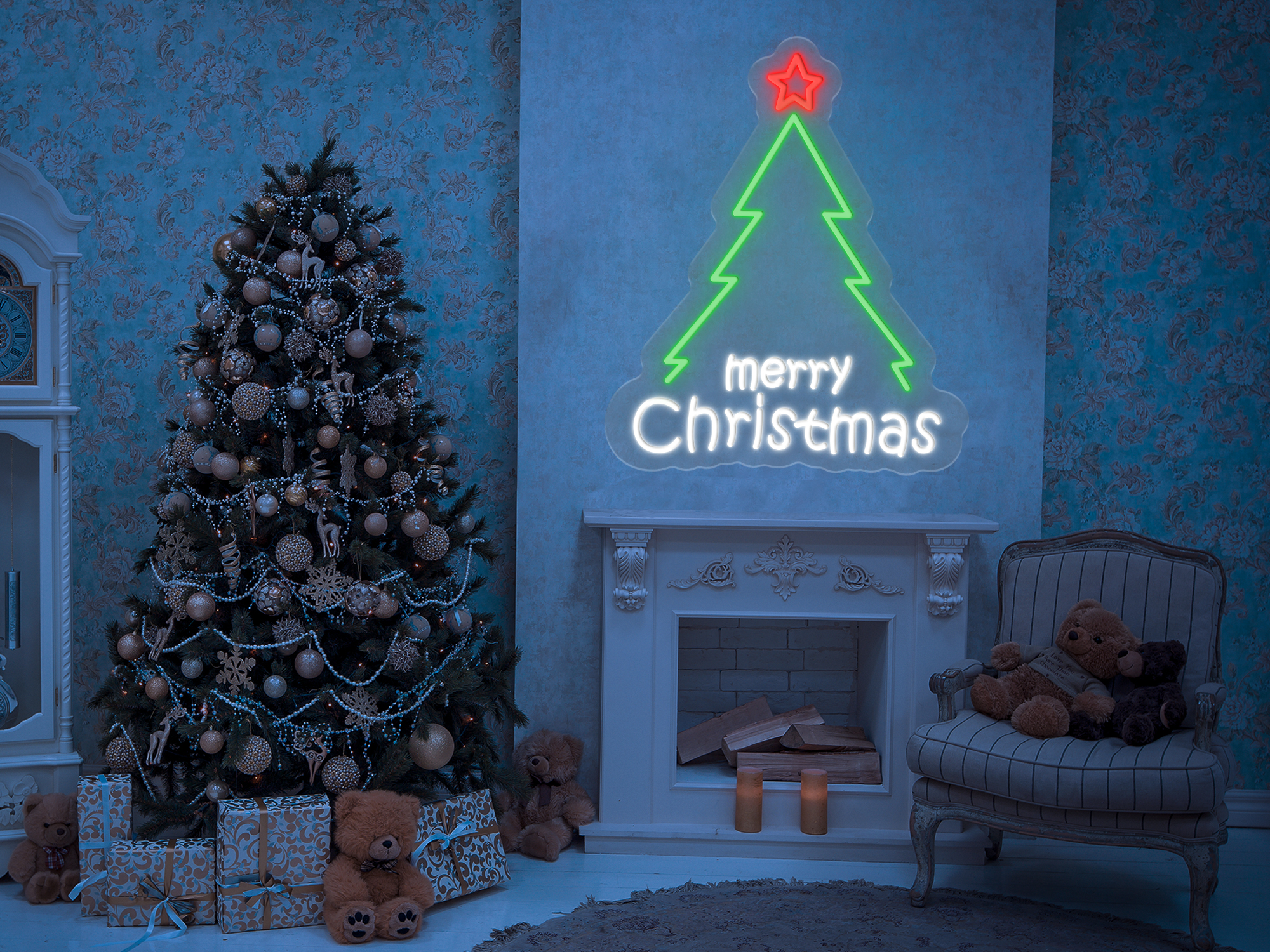 Illuminate Your Holidays with Christmas Neon Signs