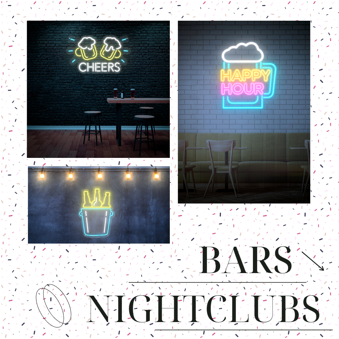 Creative Ways to Incorporate Neon Signs in Bars and Nightclubs