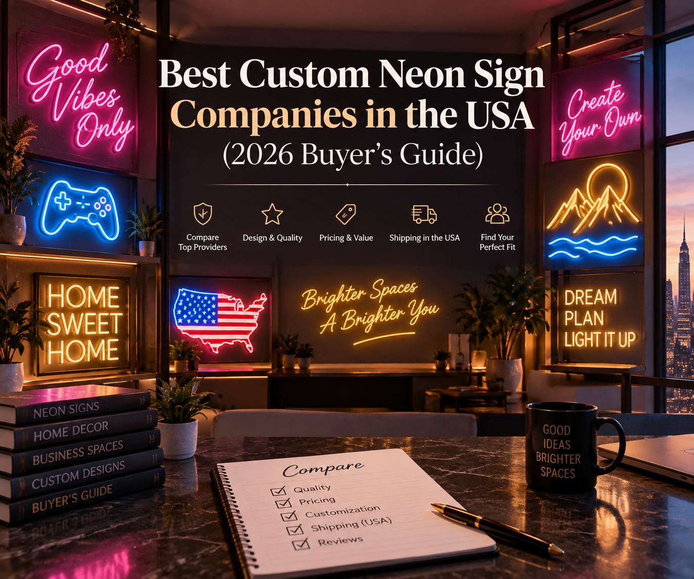Best Custom Neon Sign Companies in the USA (2026 Guide)