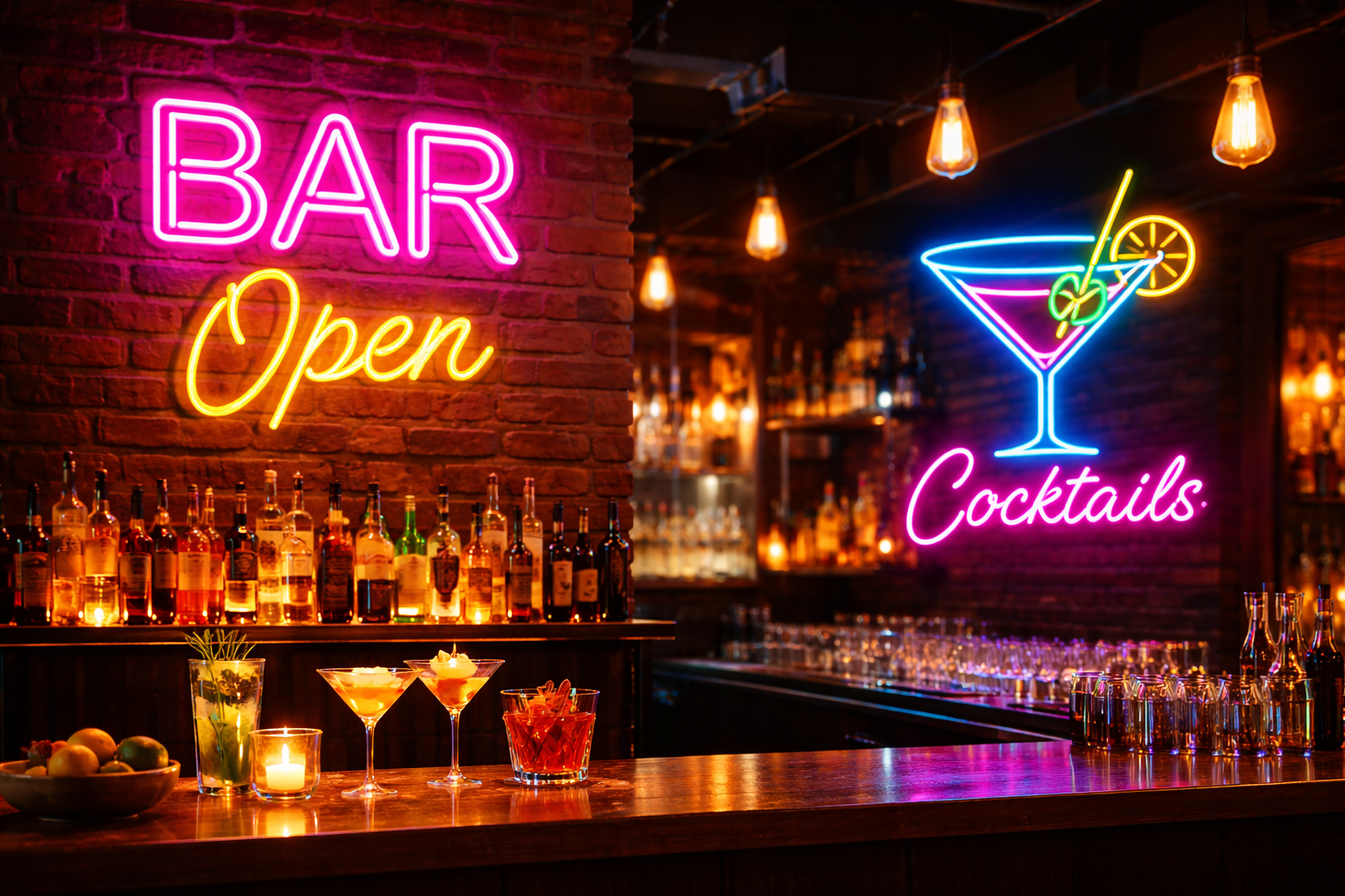 Best Places to Install LED Neon Bar Signs for Maximum Impact