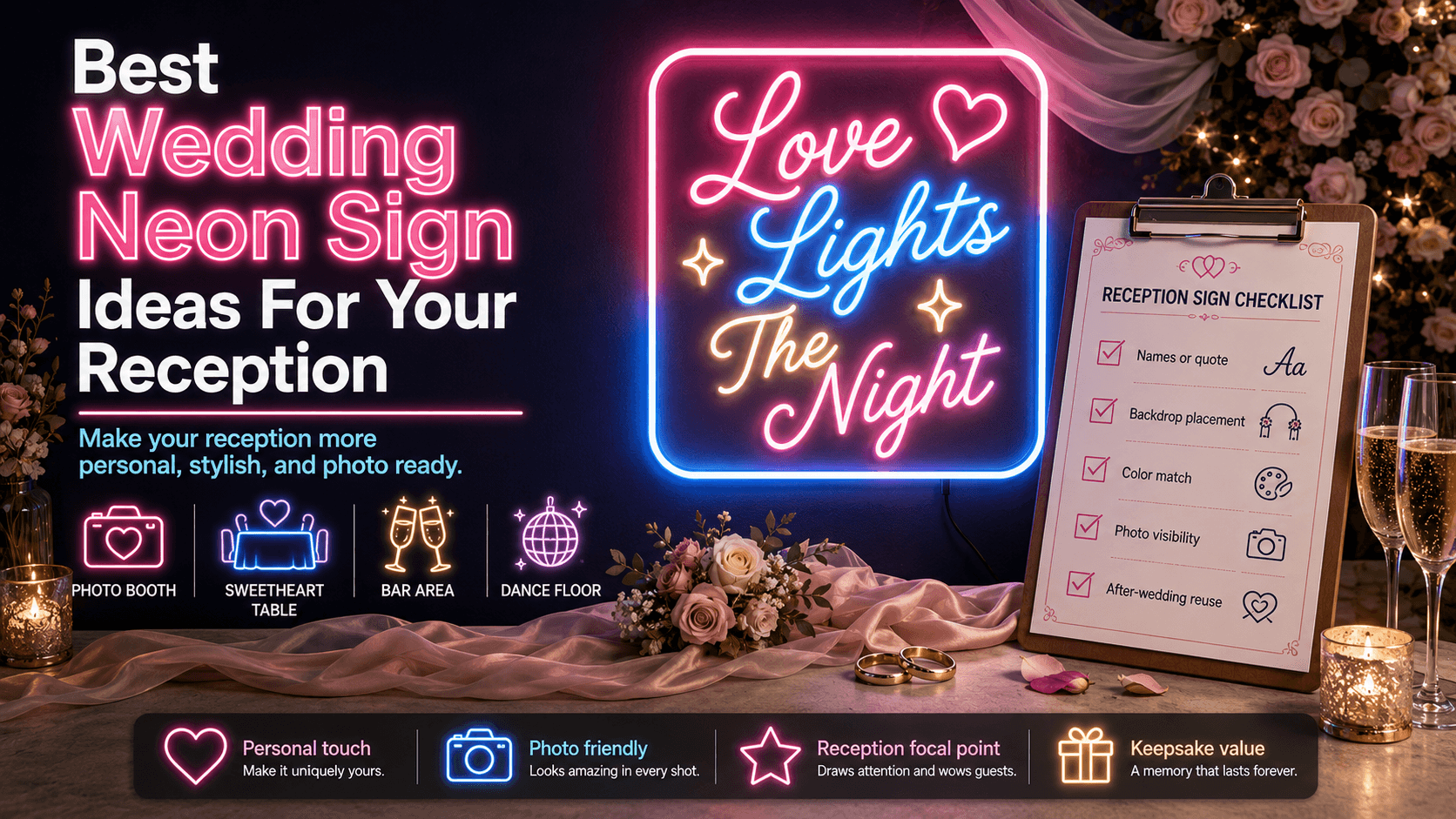 Best Wedding Neon Sign Ideas for Your Reception Best Wedding Neon Sign Ideas for Your Reception
