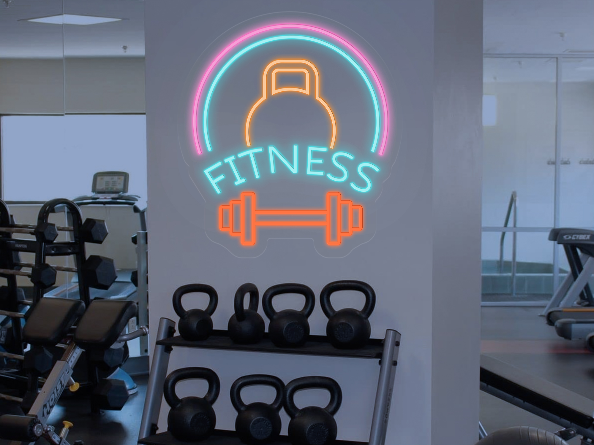 Gym & Fitness Neon Signs: Illuminating Your Path to Wellness