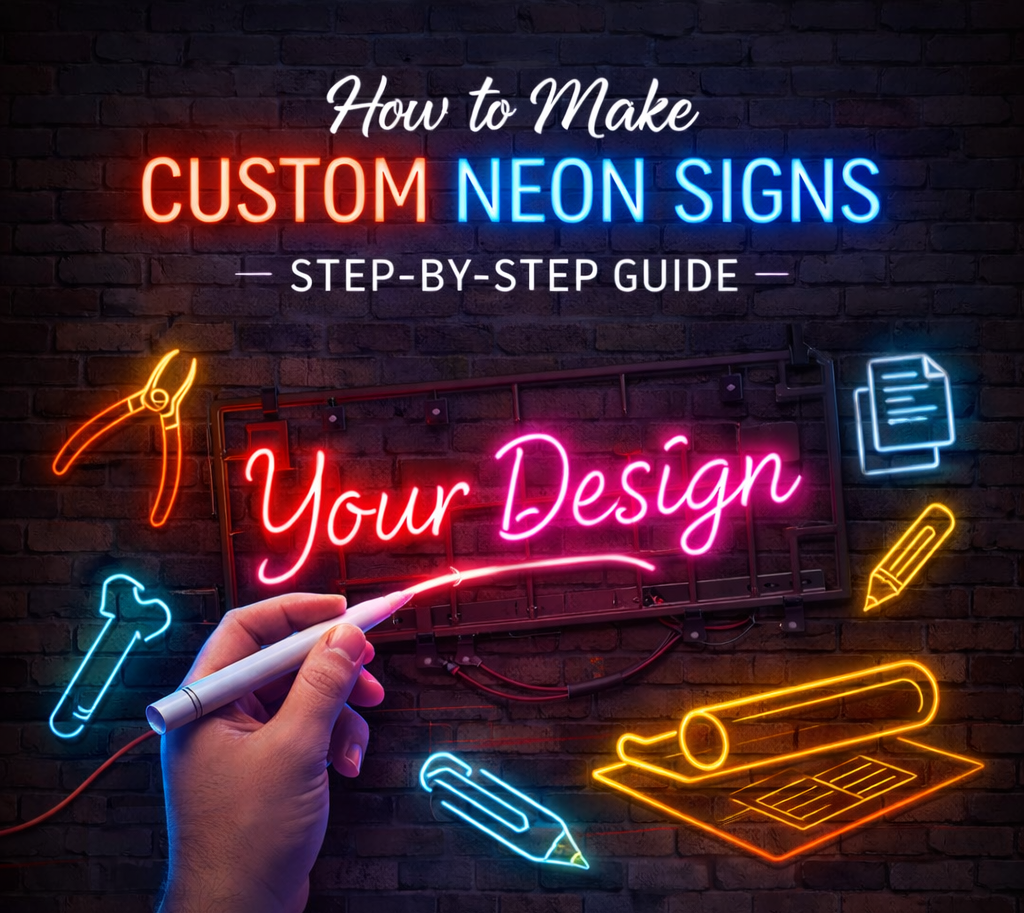 How to Make Custom Neon Signs: Step-by-Step Guide