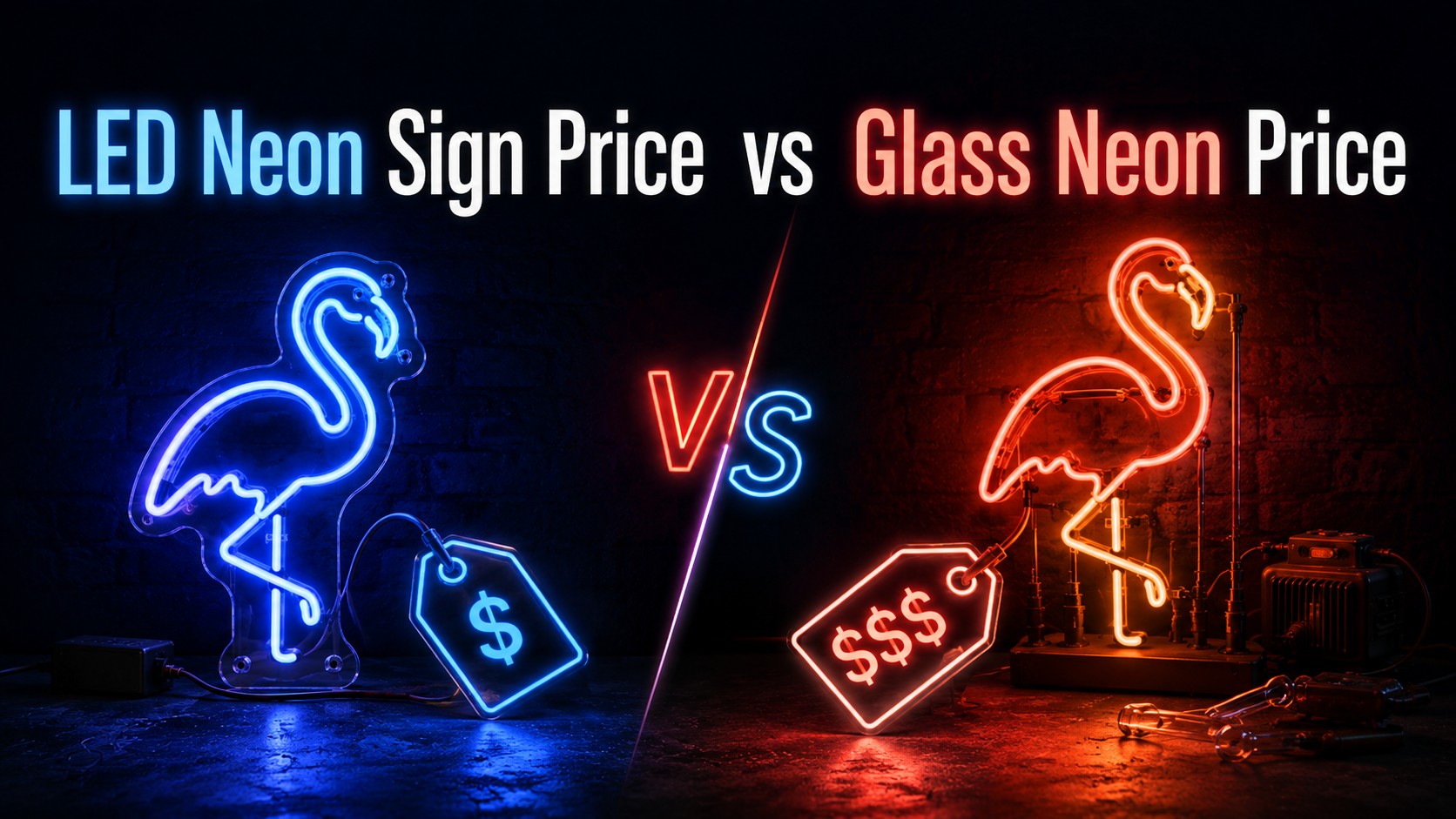 LED Neon Sign vs Glass Neon: Price, Durability & Which Is Better?