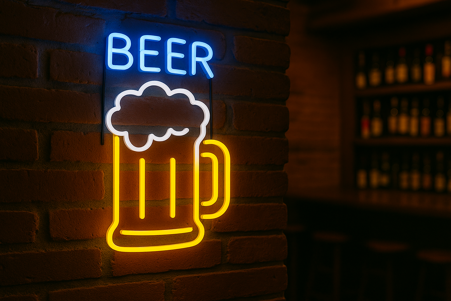 Neon Beer Signs: The Ultimate Bar Decor Trend for Beer Lovers