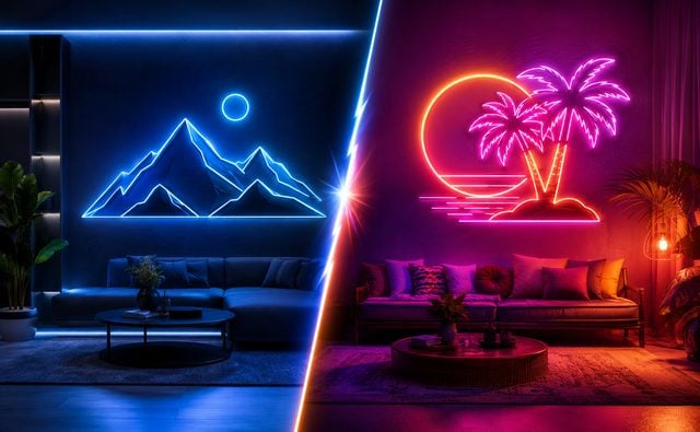 NeonChamp vs Voodoo Neon: Best Custom Neon Sign Brand