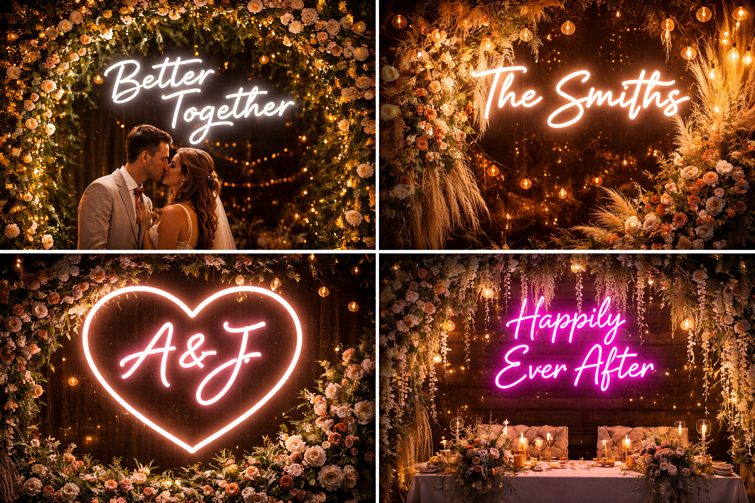Personalized Wedding Neon Signs Are the Hottest Trend for Modern Weddings Personalized Wedding Neon Signs Are the Hottest Trend for Modern Weddings