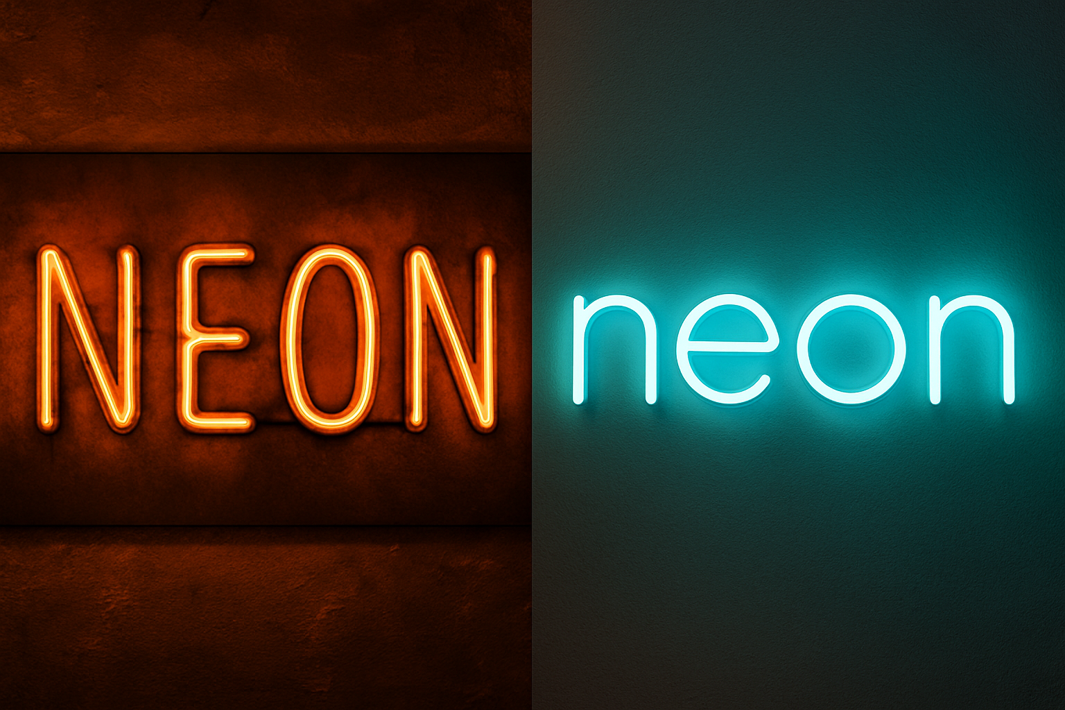 Vintage Neon vs Modern LED Neon: What’s the Difference & Why It Matters