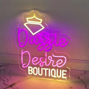 Neon Sign Custom Private Neon For Wedding Name Business Logo Wall