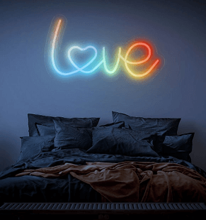 Love Flow-Mo Sign