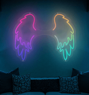 Angel Wings Flow-Mo Sign