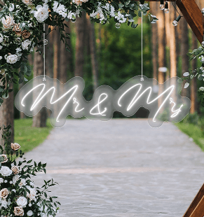 Mr. & MRs Neon Sign
