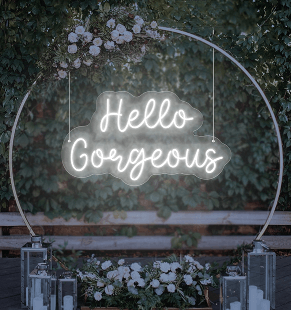 Hello Gorgeous Neon Sign