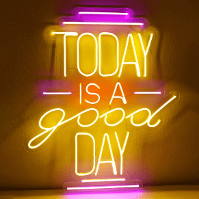 upload an image neon sign